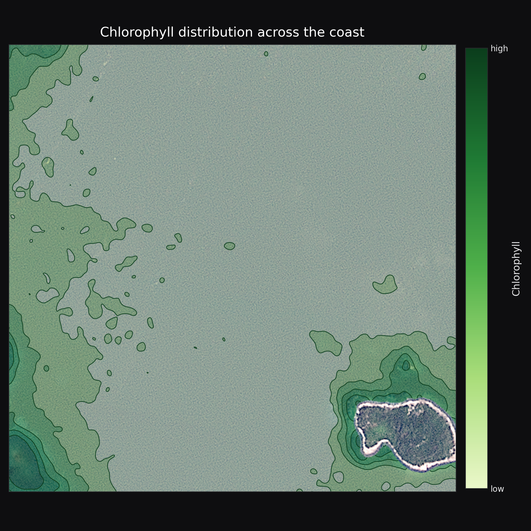 Biochemical analysis from satellite imagery